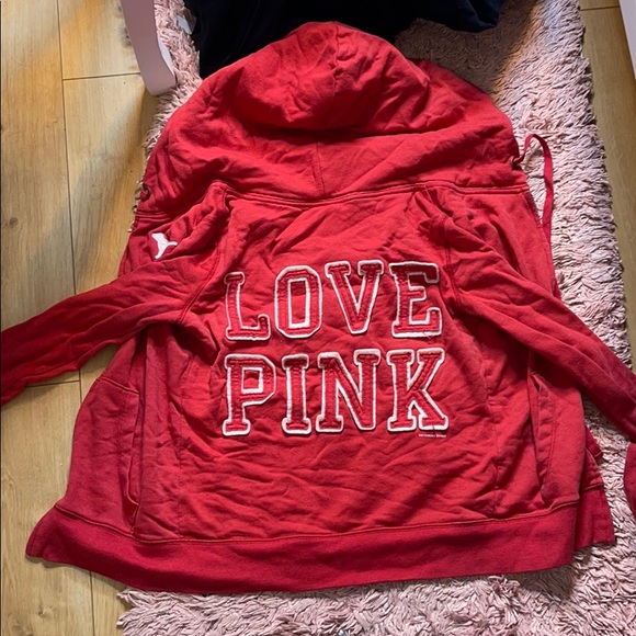 PINK VICTORIA’S SECREET HOODIE - Picture 2 of 3